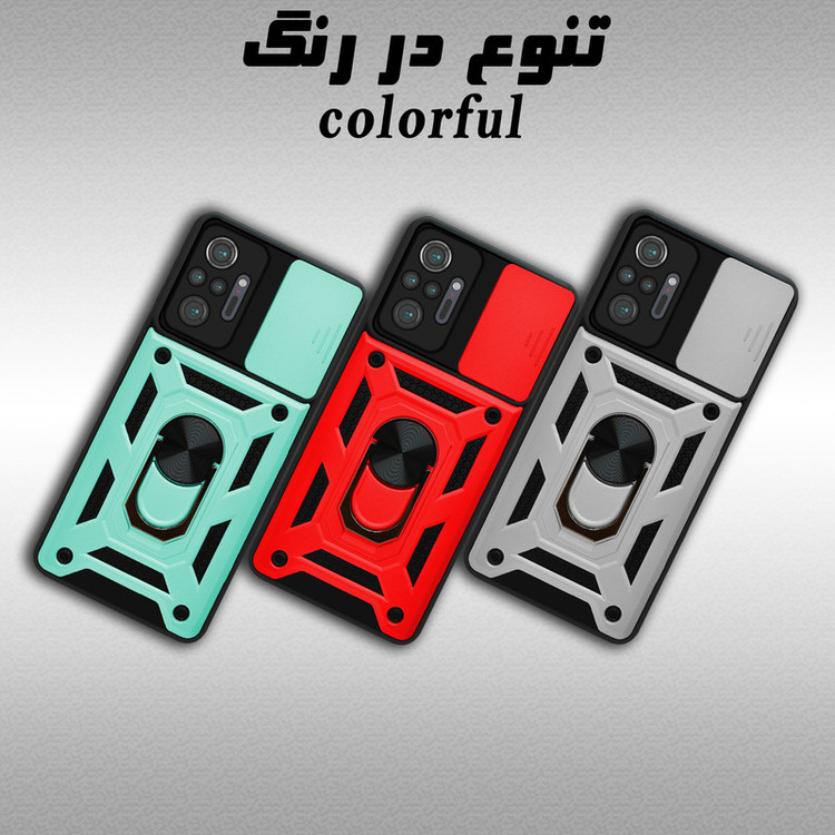 کاور پرشین کینگ مدل KD22 مناسب برای گوشی موبایل شیائومی Redmi Note 10 Pro / Redmi Note 10 Pro Max