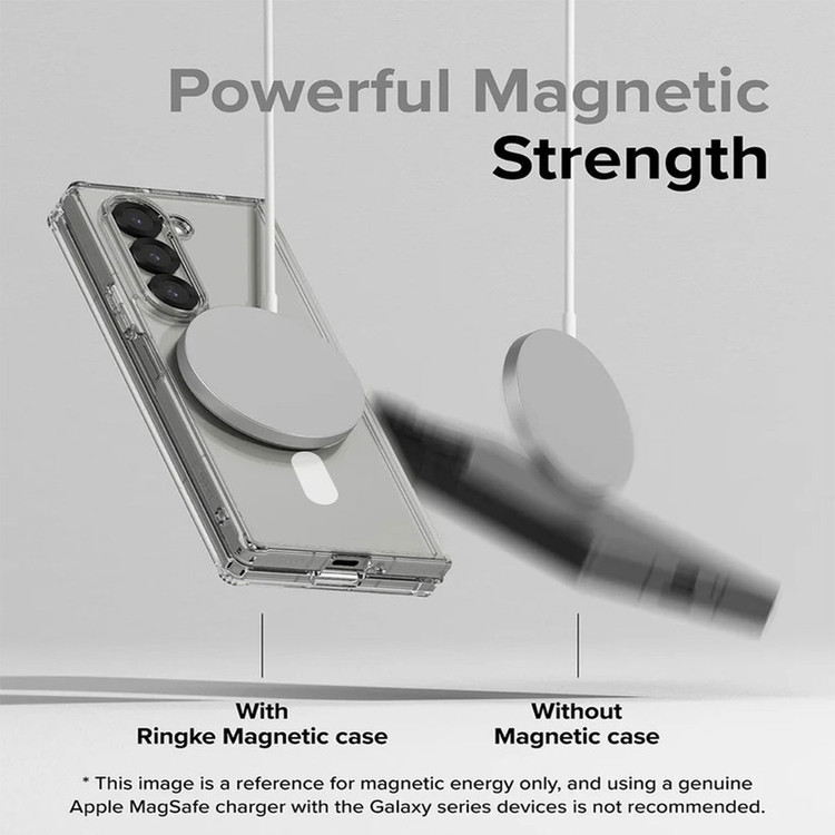 کاور گوف مدل Clear Magnetic مناسب برای گوشی موبایل سامسونگ Galaxy Z Fold 6