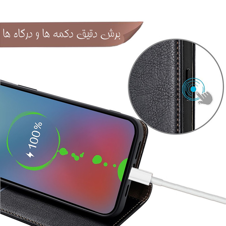 کیف کلاسوری مدل KelAsory مناسب برای گوشی موبایل سامسونگ Galaxy S22 Ultra