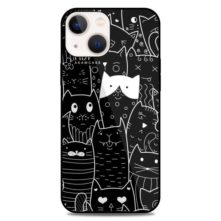 کاور آکام مدل AMC-WA13-CATS-38 مناسب برای گوشی موبایل اپل iPhone 13