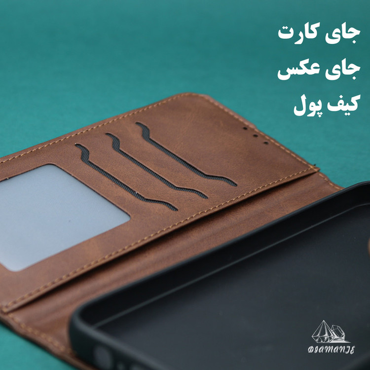 کیف کلاسوری دیامانته مدل Mortand Gn مناسب برای گوشی موبایل سامسونگ Galaxy A6