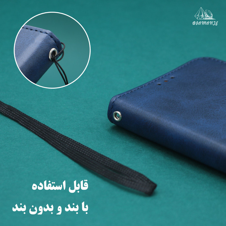 کیف کلاسوری دیامانته مدل Mortand Bk مناسب برای گوشی موبایل سامسونگ Galaxy S20 به همراه بندآویز
