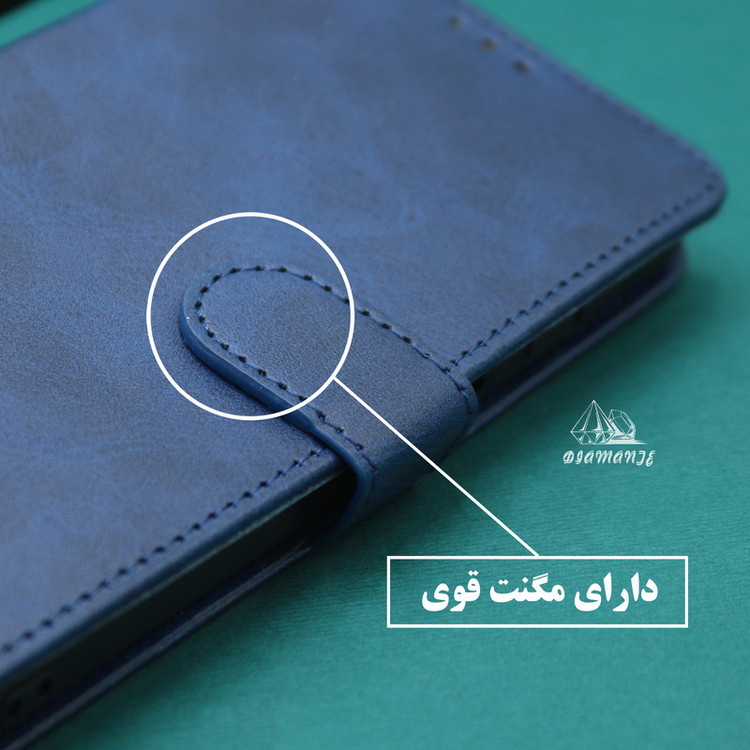 کیف کلاسوری دیامانته مدل Mortand Bk مناسب برای گوشی موبایل سامسونگ Galaxy S20 به همراه بندآویز