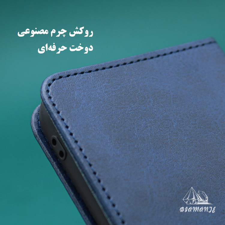 کیف کلاسوری دیامانته مدل Mortand Bk مناسب برای گوشی موبایل سامسونگ Galaxy S20 به همراه بندآویز