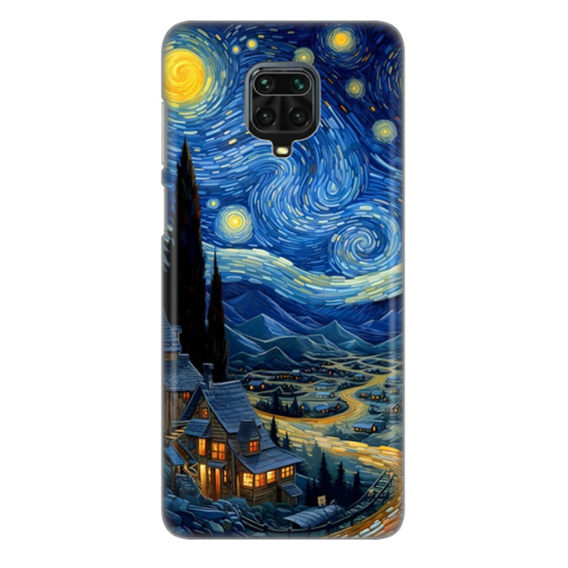 کاور طرح آبرنگ کد DIMO-069 مناسب برای گوشی موبایل شیائومی redmi note 9 pro / note 9 pro max / note 9s