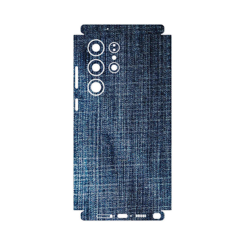 برچسب پوششی ماهوت مدل Fabric Texture 3-FullSkin مناسب برای گوشی موبایل سامسونگ Galaxy S23 Ultra