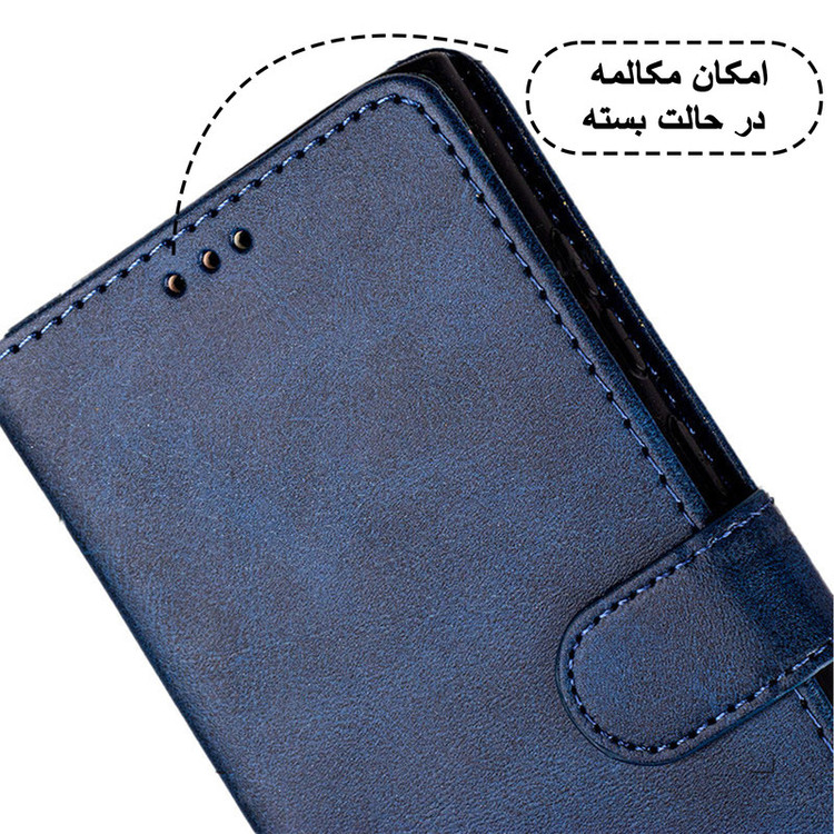 کیف کلاسوری قاب شهر مدل CLUX مناسب برای گوشی موبایل وکال V2 به همراه بندآویز