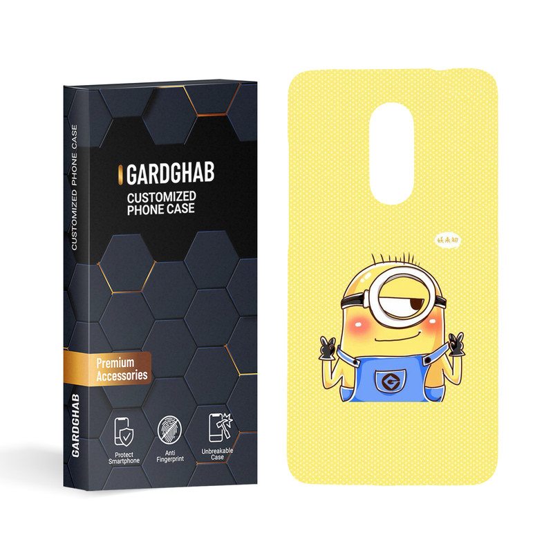 کاور گارد قاب مدل مینیون مناسب برای گوشی موبایل شیائومی Mi note 4x