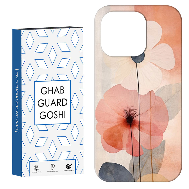 کاور قاب گارد گوشی طرح گل کد Dimo-165 مناسب برای گوشی موبایل اپل  IPHONE 16 PRO MAX