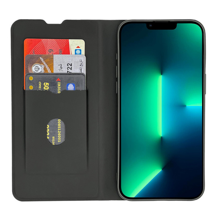 کیف کلاسوری مگافون مدل آهنربایی کد 0000 مناسب برای گوشی موبایل شیائومی Redmi 13C