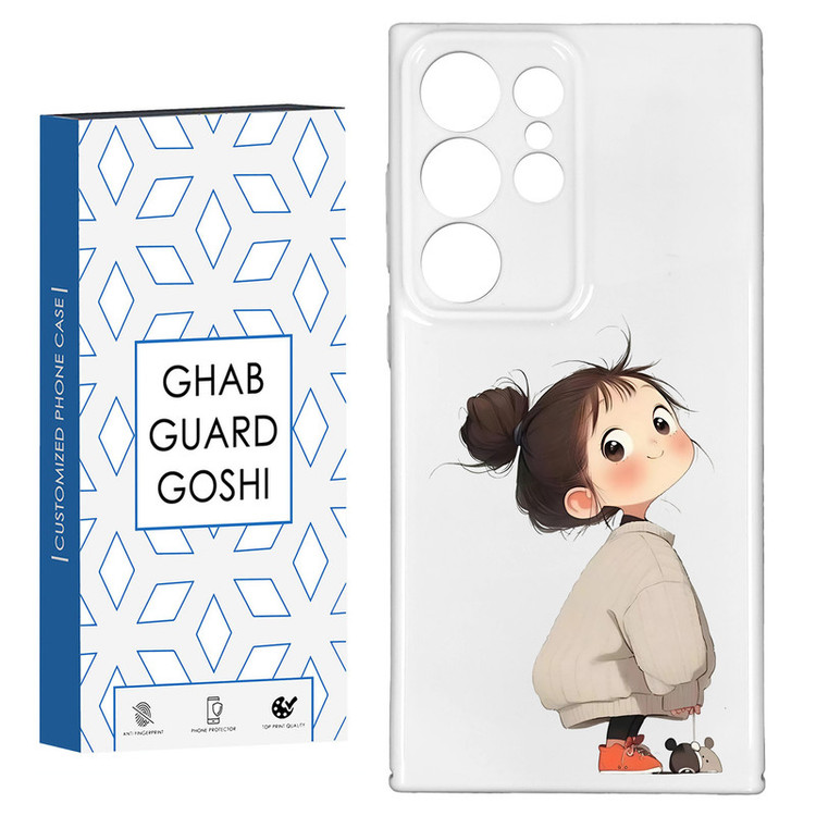 کاور قاب گارد گوشی طرح فانتزی دختر ملوس کد HARD-010 مناسب برای گوشی موبایل سامسونگ GALAXY S24 ULTRA