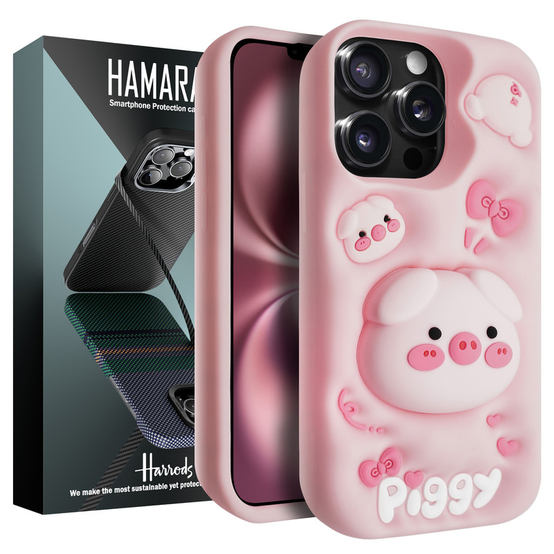 کاور هاروتز مدل Piggy مناسب برای گوشی موبایل اپل Iphone 13 Pro / 14 Pro / 15 Pro