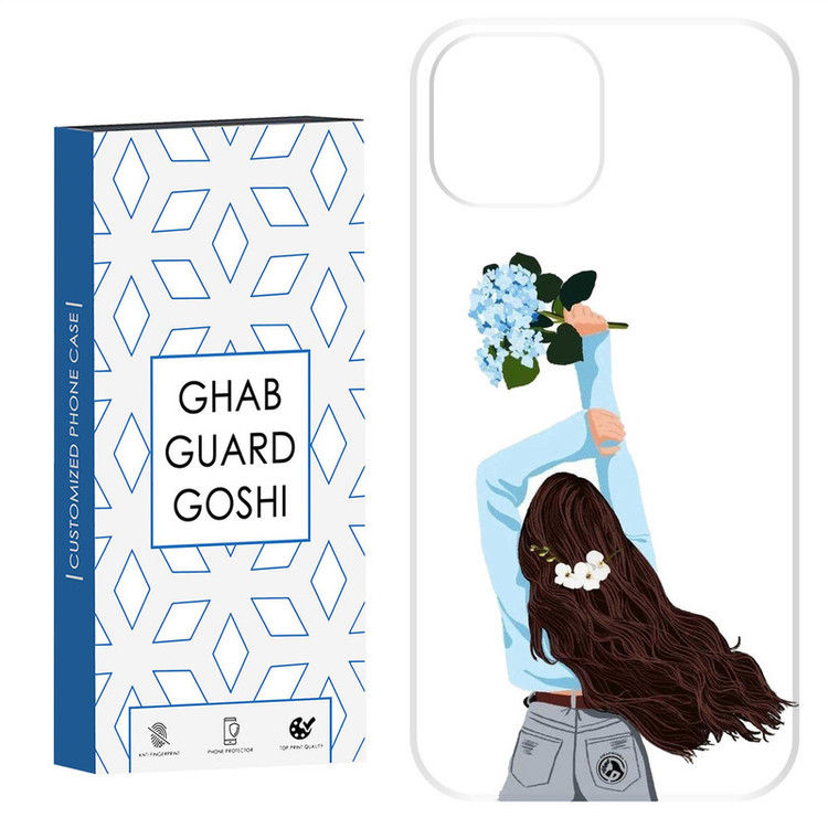کاور قاب گارد گوشی طرح دخترانه کد Dimo-692 مناسب برای گوشی موبایل اپل IPHONE 13 / 14