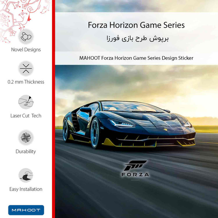 برچسب پوششی ماهوت مدل Forza Horizon Game Series-FullSkin مناسب برای گوشی موبایل شیائومی MI 9 Lite
