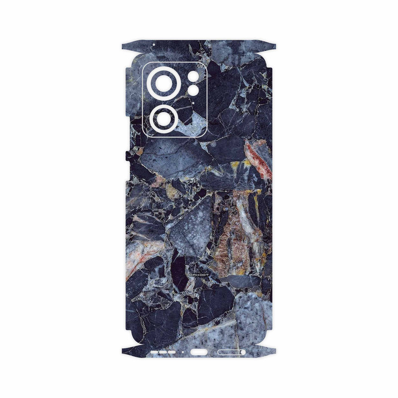 برچسب پوششی ماهوت مدل Broken black marble-FullSkin مناسب برای گوشی موبایل موتورولا Edge 40