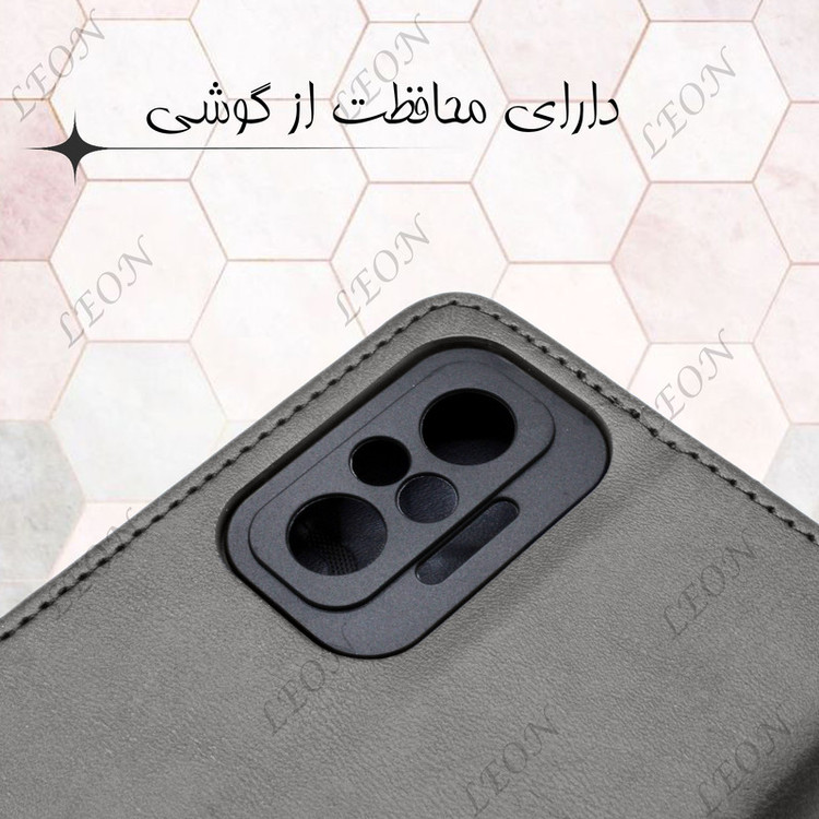 کیف کلاسوری لئون مدل Chanta Yo مناسب برای گوشی موبایل آنر X7C به همراه بندآویز