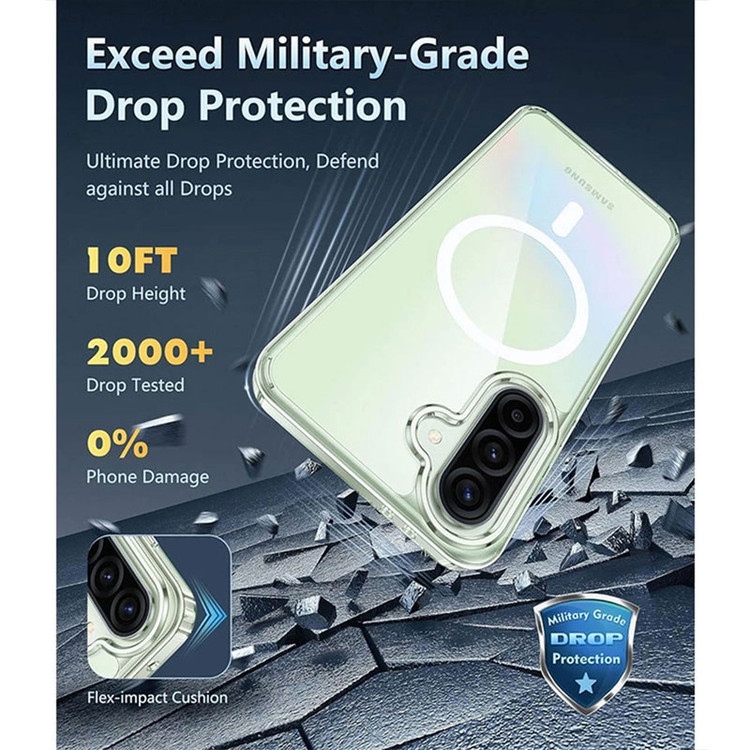 کاور والکری مدل MGsafe Protector مناسب برای گوشی موبایل سامسونگ Galaxy A36 به همراه محافظ صفحه نمایش