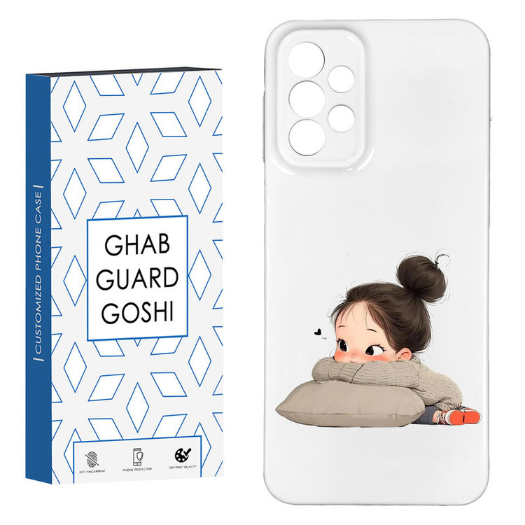 کاور قاب گارد گوشی طرح فانتزی دختر ملوس کد HARD-016 مناسب برای گوشی موبایل سامسونگ GALAXY A13