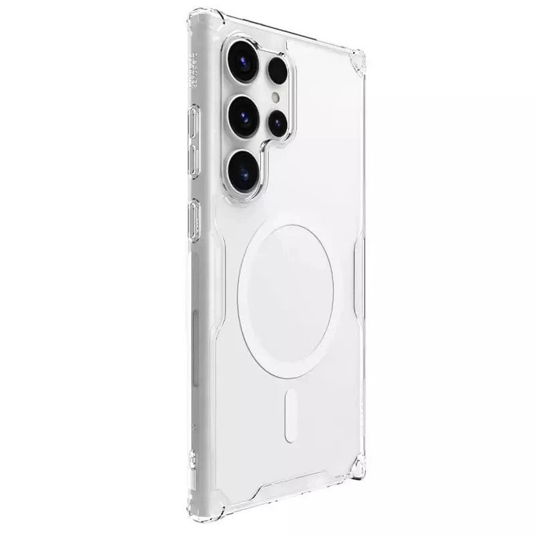 کاور نیلکین مدل Nature TPU Pro Magnetic مناسب برای گوشی موبایل سامسونگ Galaxy S25 Ultra