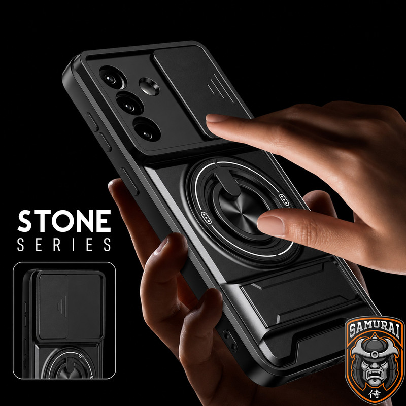 کاور سامورایی مدل Stone مناسب برای گوشی موبایل سامسونگ Galaxy A56 / Galaxy A36