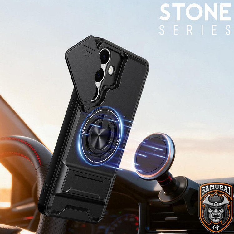 کاور سامورایی مدل Stone مناسب برای گوشی موبایل سامسونگ Galaxy S25 FE