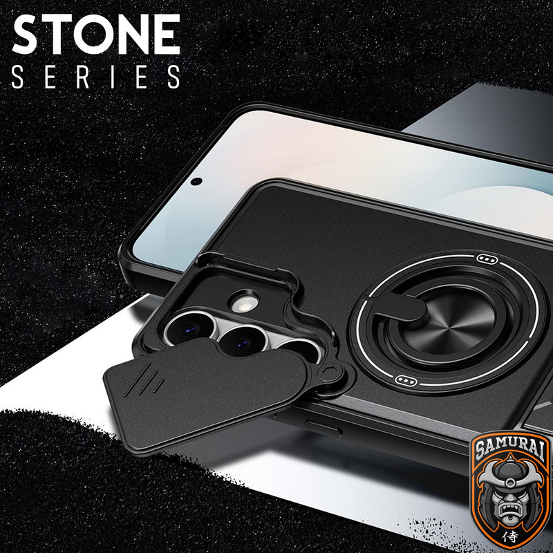 کاور سامورایی مدل Stone مناسب برای گوشی موبایل سامسونگ Galaxy S25 FE