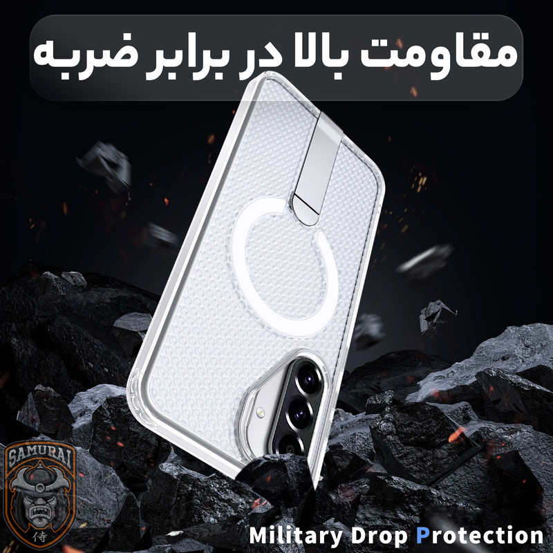 کاور سامورایی مدل Cool Stand مناسب برای گوشی موبایل سامسونگ Galaxy A56