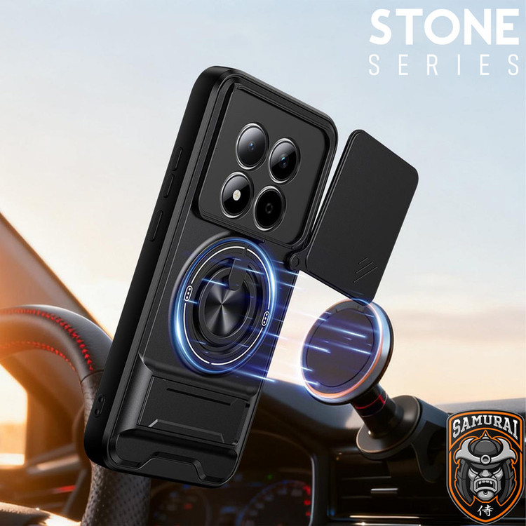کاور سامورایی مدل Stone مناسب برای گوشی موبایل شیائومی Redmi Note 15 Pro 4G