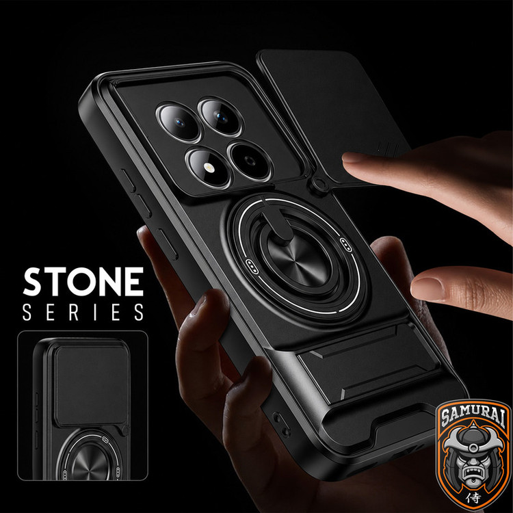 کاور سامورایی مدل Stone مناسب برای گوشی موبایل شیائومی Redmi Note 15 Pro 4G