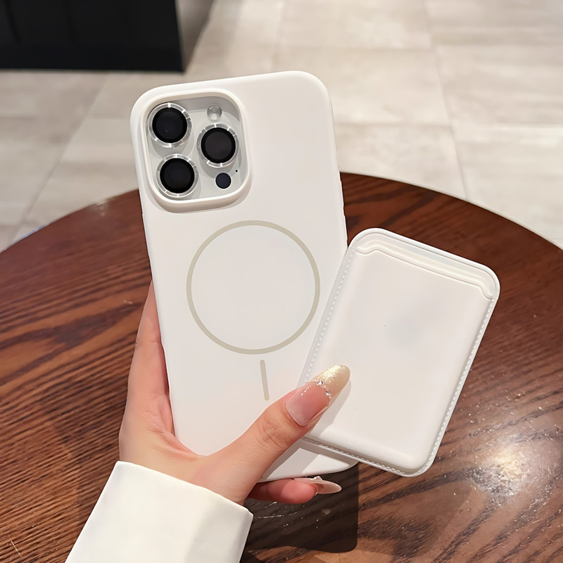 کاور مدل lyria مناسب برای گوشی موبایل اپل iPhone 13 به همراه جاکارتی