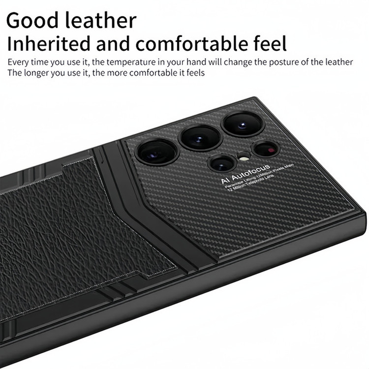 کاور مدل Stylish leather مناسب برای گوشی موبایل سامسونگ Galaxy S23 Ultra