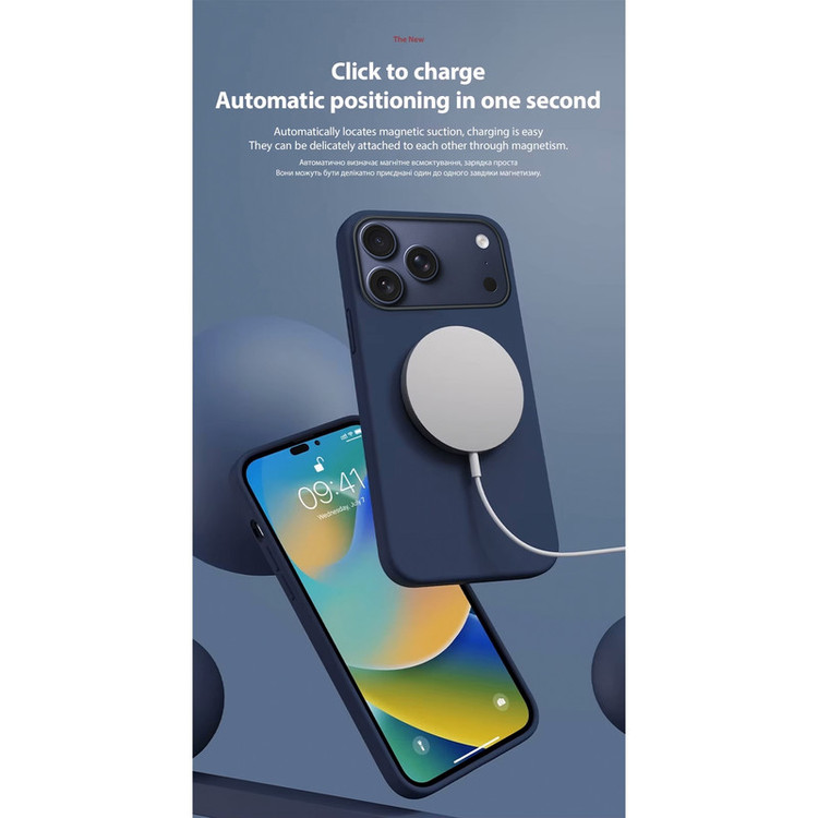 کاور بادیگارد مدل سیلیکونی مناسب برای گوشی موبایل اپل iPhone 17 Pro Max