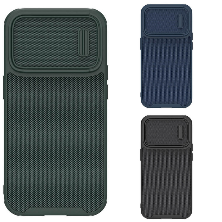 کاور نیلکین مدل Textured Fiber S Case مناسب برای گوشی موبایل اپل iPhone 14 Pro Max
