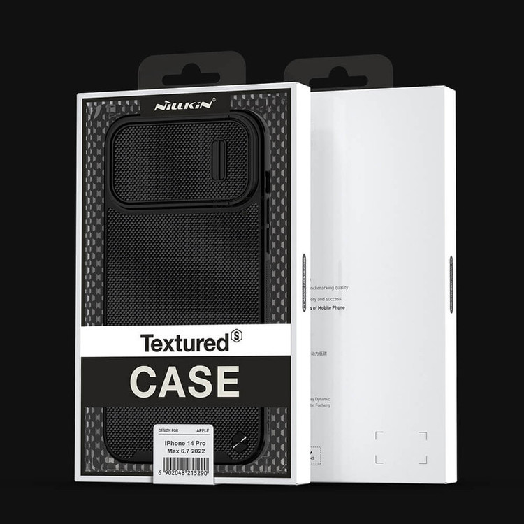 کاور نیلکین مدل Textured Fiber S Case مناسب برای گوشی موبایل اپل iPhone 14 Pro Max