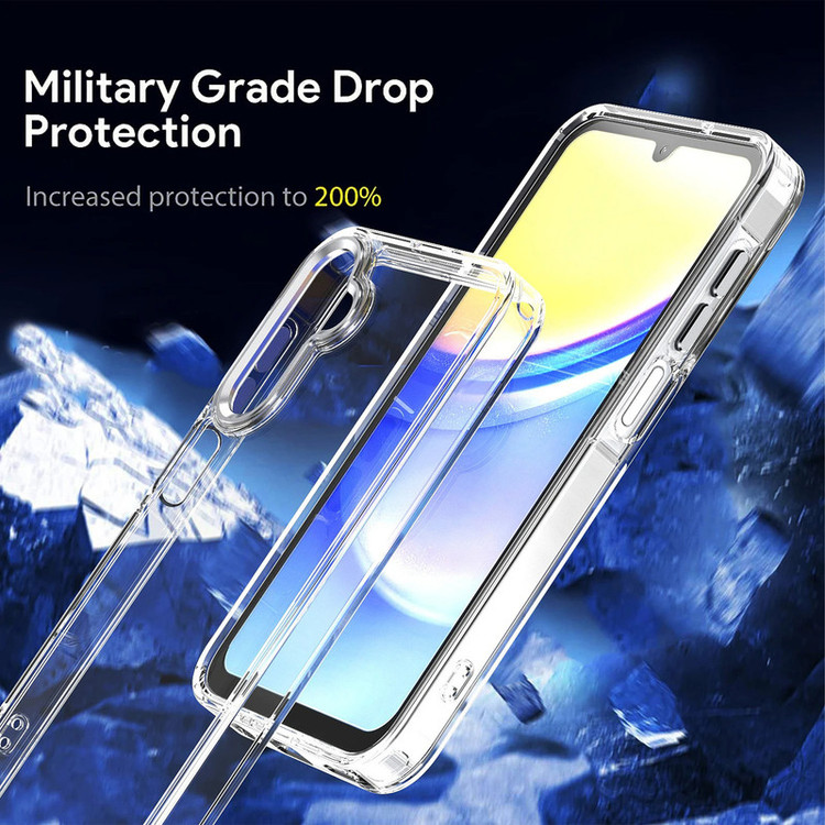 کاور سامورایی مدل Crystal Shield مناسب برای گوشی موبایل سامسونگ Galaxy A55 / A55 5G