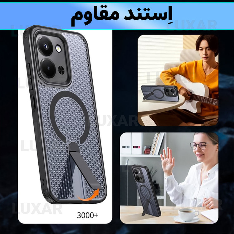 کاور لوکسار مدل note14s _AirMag مناسب برای گوشی موبایل شیائومی Redmi Note 14S 4G