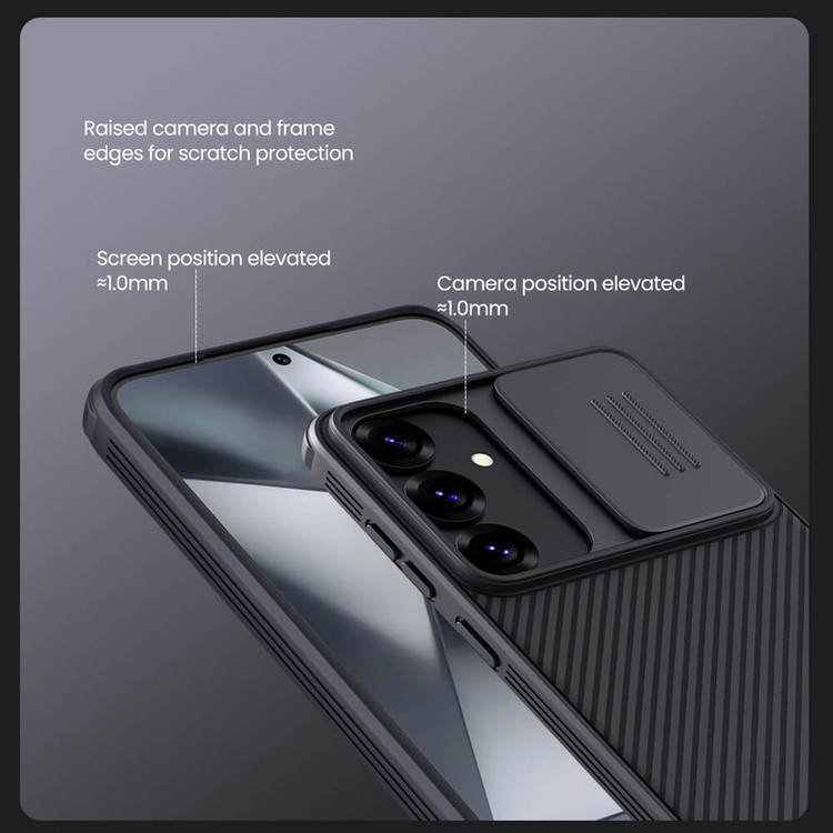 کاور نیلکین مدل CamShield Pro مناسب برای گوشی موبایل سامسونگ Galaxy S25