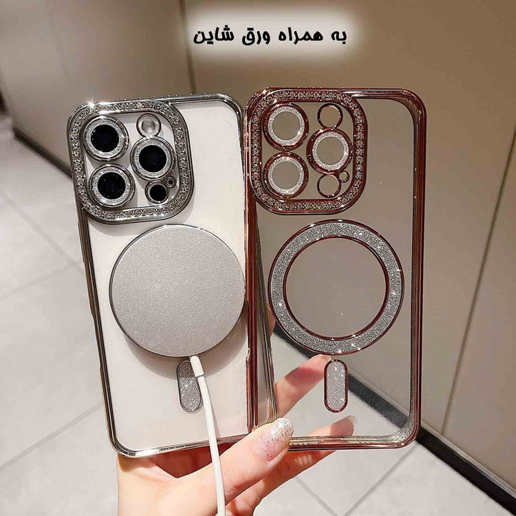 کاور قاب کام مدل NGSHI طرح نگین دار مناسب برای گوشی موبایل شیائومی Redmi Note 15 pro 4G