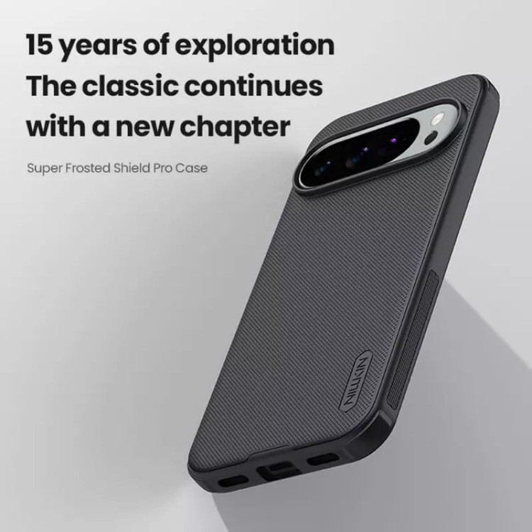 کاور نیلکین مدل Super Frosted Shield Pro مناسب برای گوشی موبایل گوگل Pixel 10 Pro XL