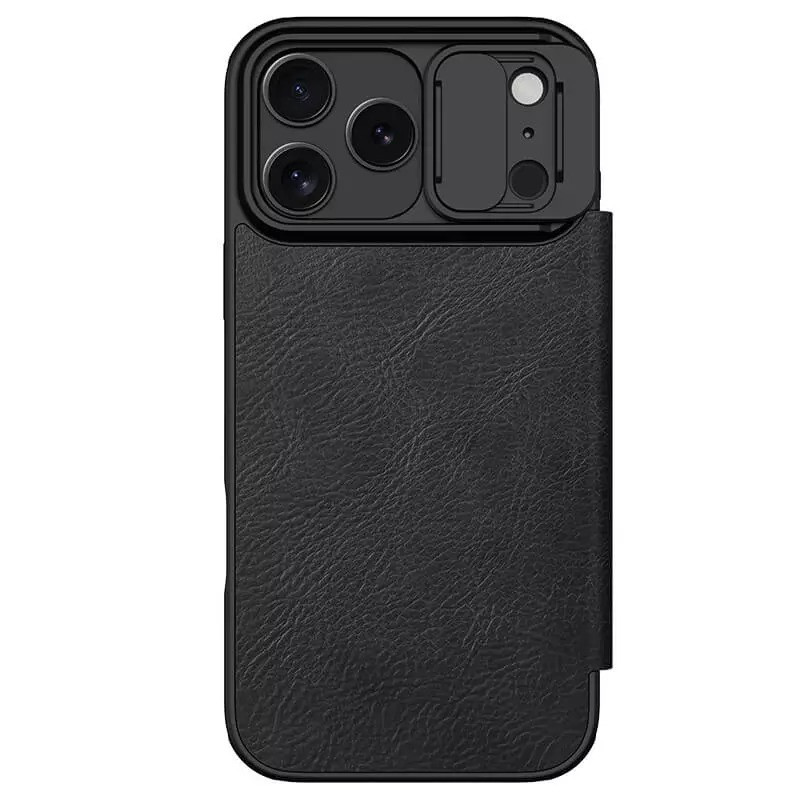 کیف کلاسوری نیلکین مدل Qin Pro Leather مناسب برای گوشی موبایل اپل iPhone 17 Pro Max