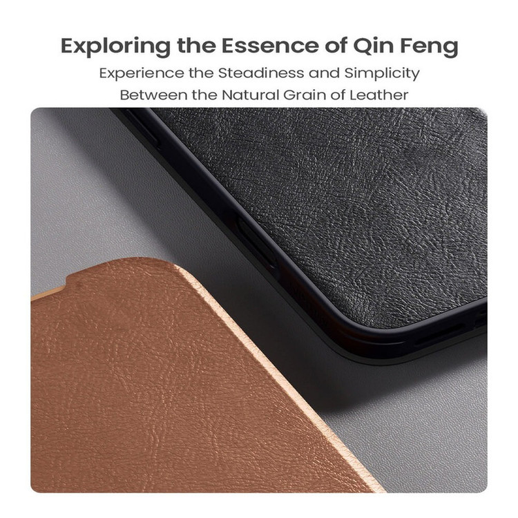 کیف کلاسوری نیلکین مدل Qin Pro Leather مناسب برای گوشی موبایل اپل iPhone 17 Pro Max