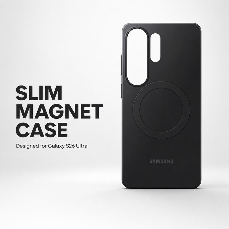 کاور بادیگارد مدل Slim Magnet مناسب برای گوشی موبایل سامسونگ Galaxy S26 Ultra