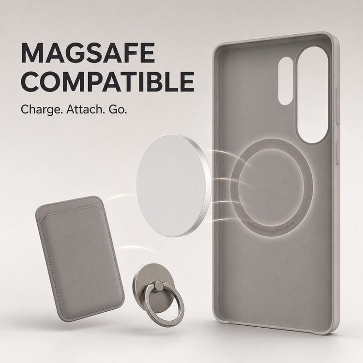 کاور بادیگارد مدل Slim Magnet مناسب برای گوشی موبایل سامسونگ Galaxy S26 Ultra