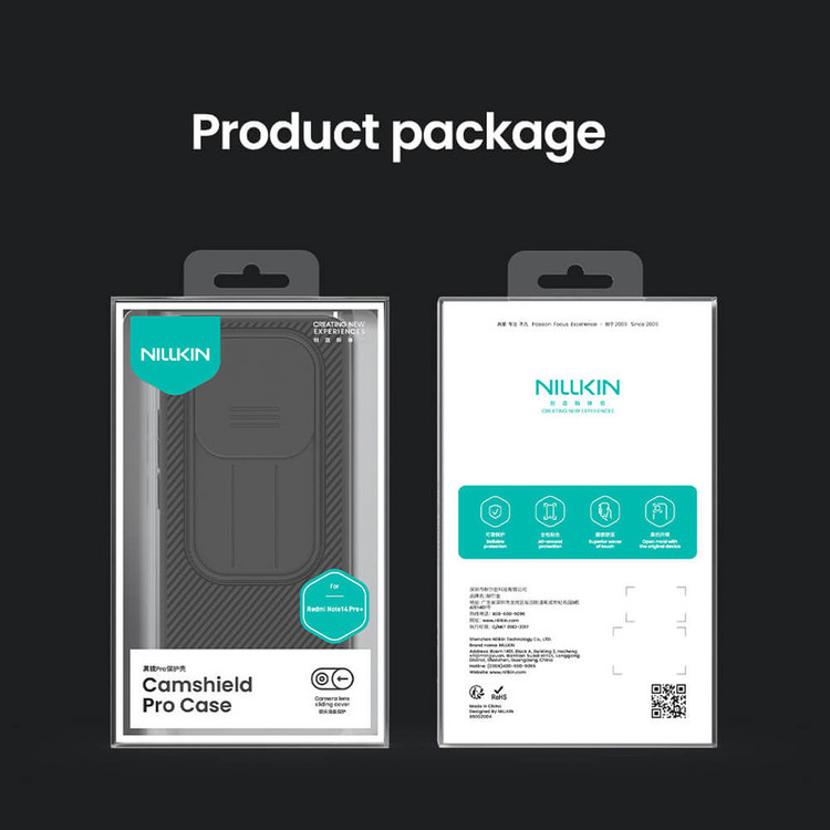 کاور نیلکین مدل CamShield Pro مناسب برای گوشی موبایل شیائومی Redmi Note 14 Pro Plus