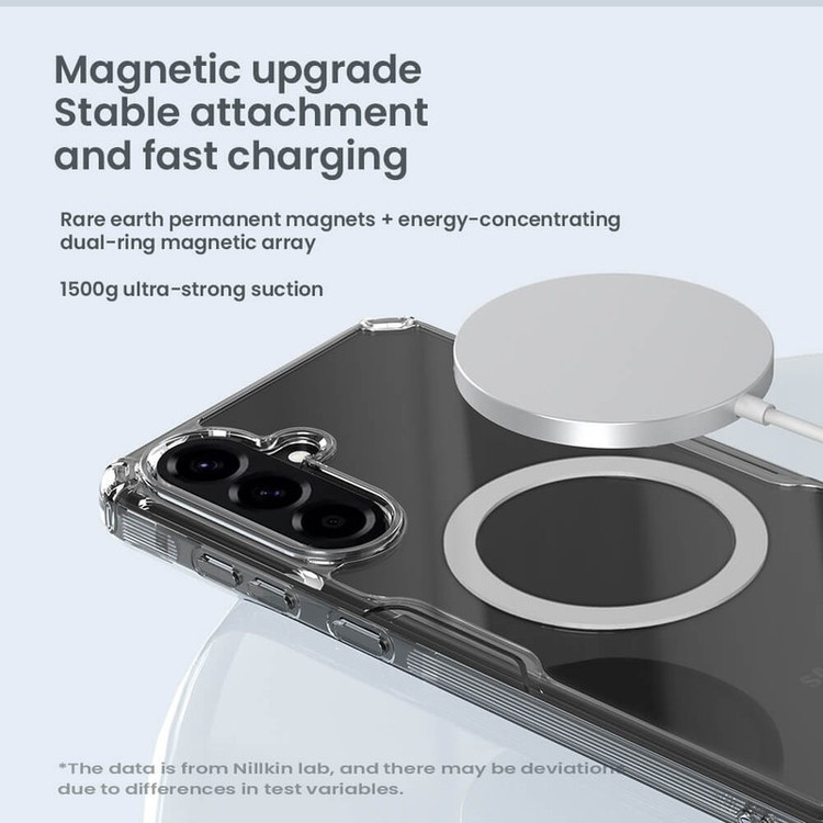 کاور نیلکین مدل Nature TPU Pro Magnetic مناسب برای گوشی موبایل سامسونگ Galaxy A56/ A36