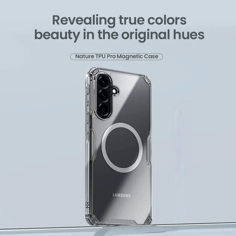کاور نیلکین مدل Nature TPU Pro Magnetic مناسب برای گوشی موبایل سامسونگ Galaxy A56/ A36