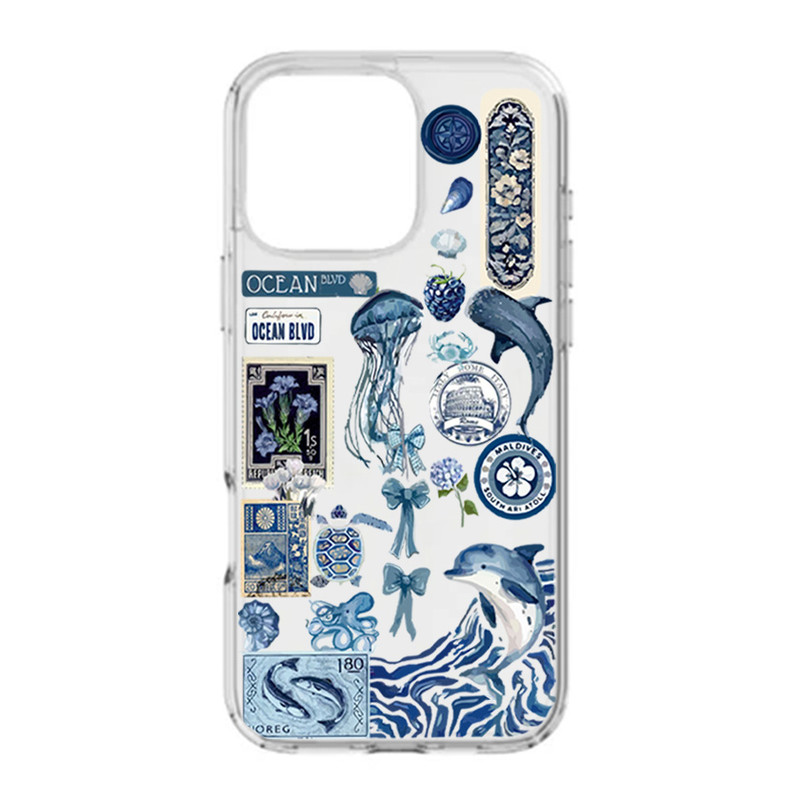 کاور طرح Blue Summer مناسب برای گوشی موبایل اپل iPhone 13 Promax