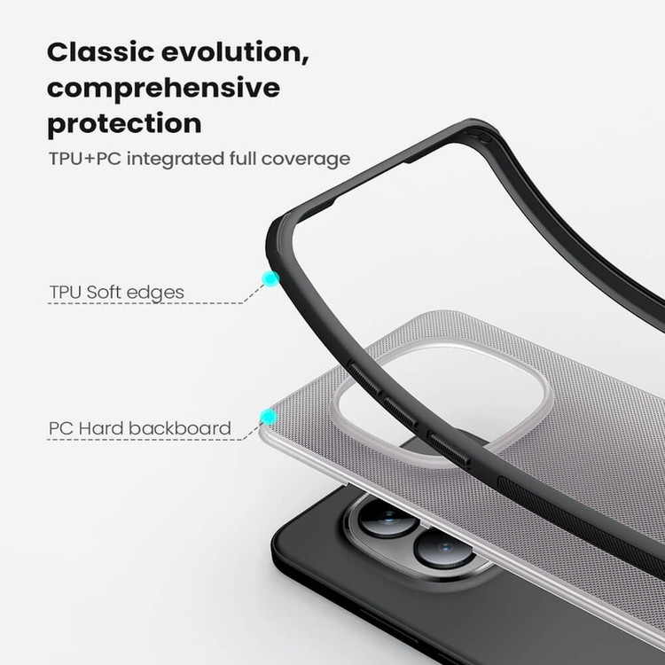 کاور نیلکین مدل Super Frosted Shield Transparent مناسب برای گوشی موبایل شیائومی Redmi Note 15 Pro Plus/ Poco M8 Pro 5G
