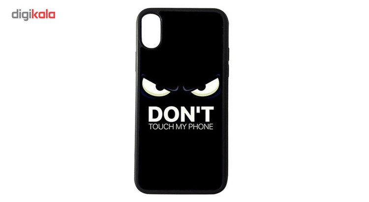 قاب گوشی مدل dont touch مناسب برای گوشی موبایل اپل iphone x