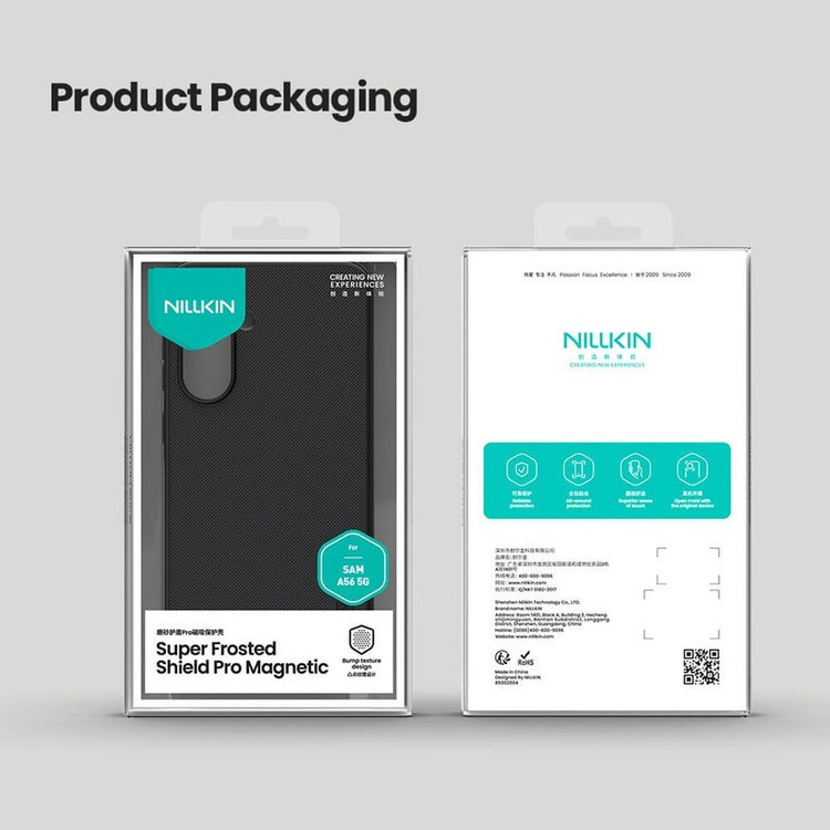کاور نیلکین مدل Super Frosted Shield Pro Magnetic مناسب برای گوشی موبایل سامسونگ Galaxy A56/ A36